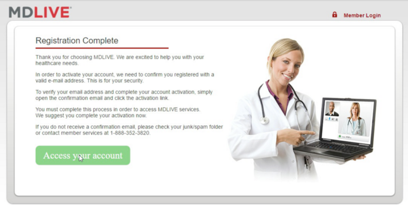 MDL Registration Complete MDL Registration Complete
